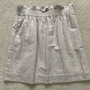 Linen Cream Women's Skirt